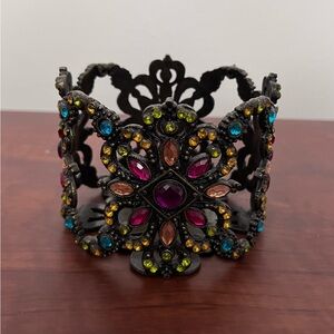 Multicolor Rhinestone Candle Holder